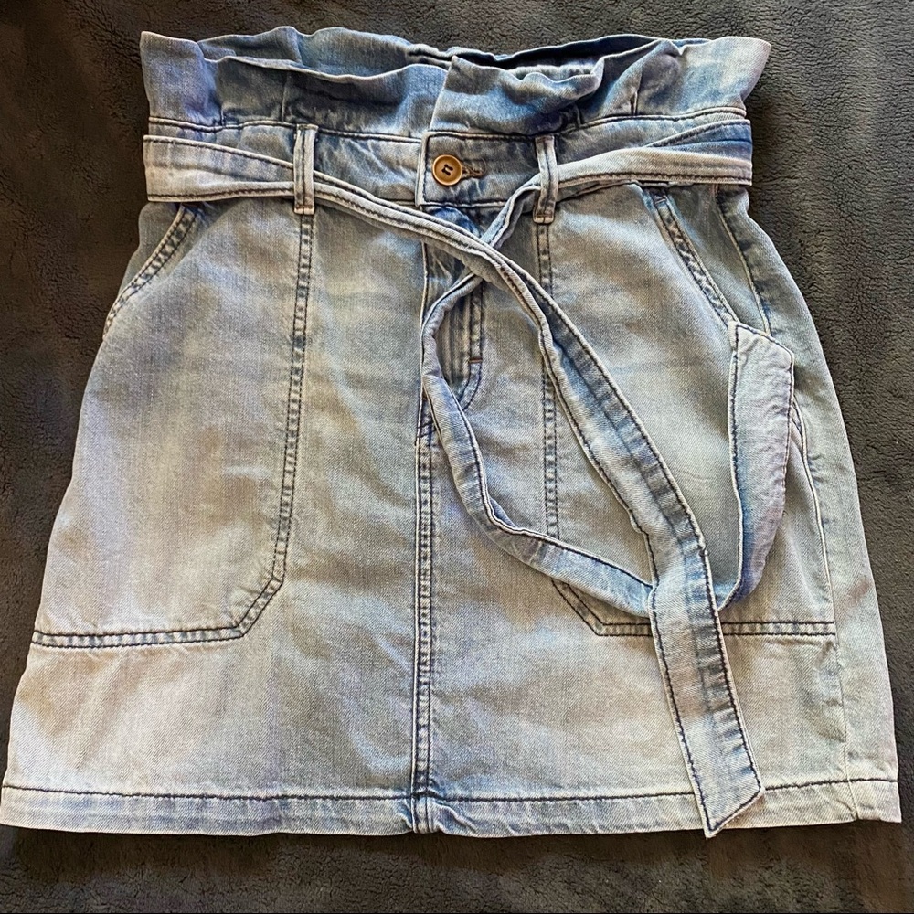 Free People Denim Skirt